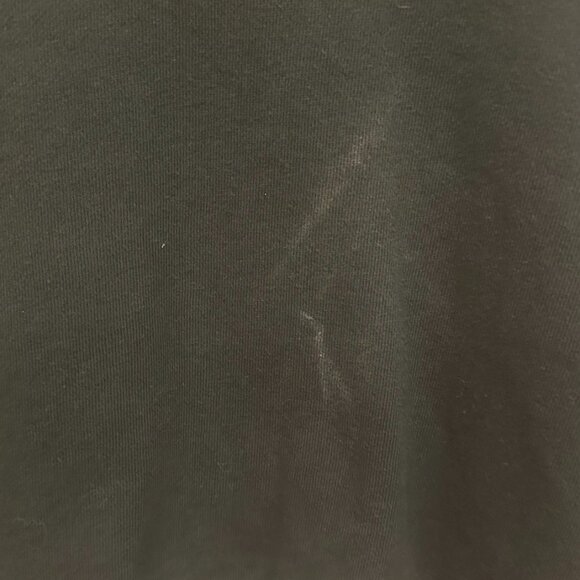 Chuu Cropped Long Sleeve Sweatshirt in Dark Green - Picture 3 of 3